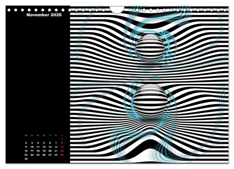 Produktbild: Eine runde Sache (Wandkalender 2026 DIN A4 quer), CALVENDO Monatskalender
