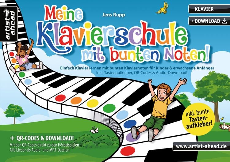 Produktbild: Meine Klavierschule mit bunten Noten!