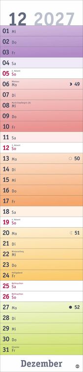 Produktbild: Bunte Wochen Langplaner 2027
