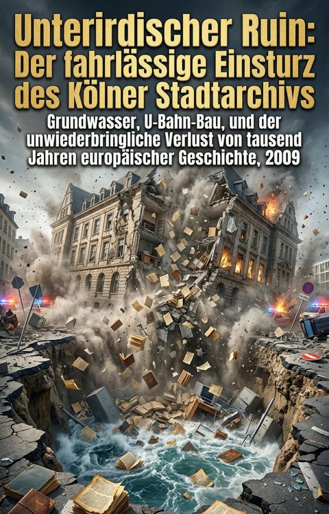 Produktbild: Unterirdischer Ruin: Der fahrl&auml;ssige Einsturz des K&ouml;lner Stadtarchivs