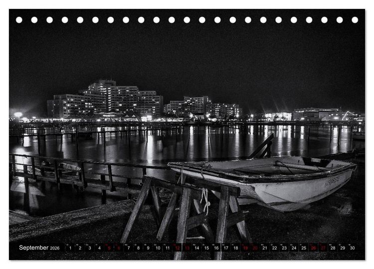 Produktbild: Ein Blick auf Ostseebad Damp (Tischkalender 2026 DIN A5 quer), CALVENDO Monatskalender