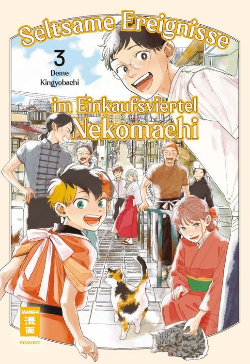 Bild vom Artikel Seltsame Ereignisse im Einkaufsviertel Nekomachi 03 vom Autor Deme Kingyobachi