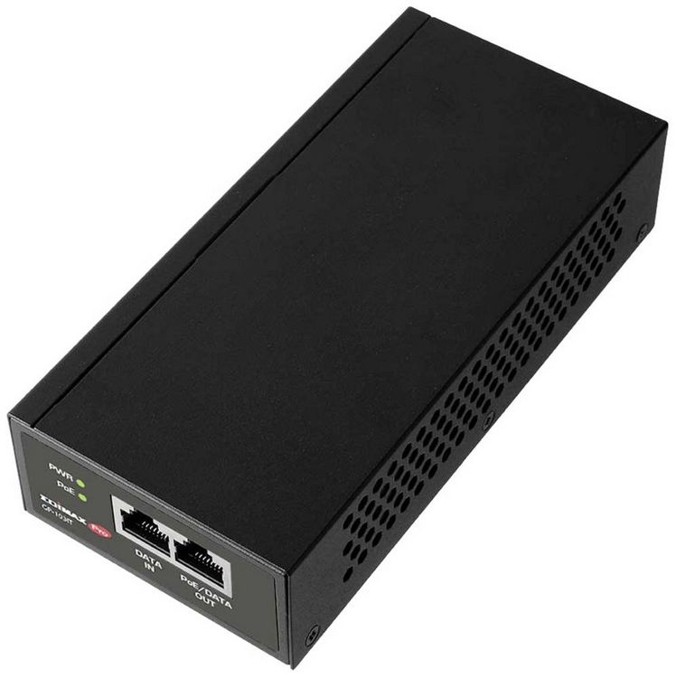 Produktbild: EDIMAX GP-103IT PoE Injektor 1000 MBit/s IEEE802.3af (15.4 W), IEEE802.3at (30 W), IEEE 802.3bt