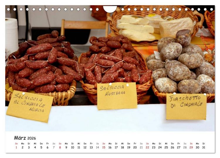 Produktbild: Die Marken, Impressionen aus dem unbekannten Italien (Wandkalender 2026 DIN A4 quer), CALVENDO Monatskalender