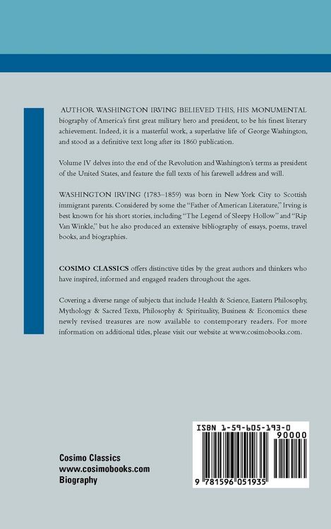 Produktbild: The Life of George Washington - Volume IV