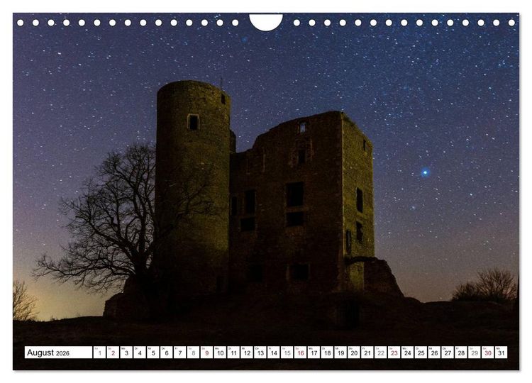Produktbild: Sachsen-Anhalt - Schl&ouml;sser und Burgen (Wandkalender 2026 DIN A4 quer), CALVENDO Monatskalender