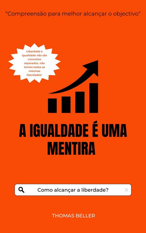 Produktbild: A igualdade &eacute; uma mentira