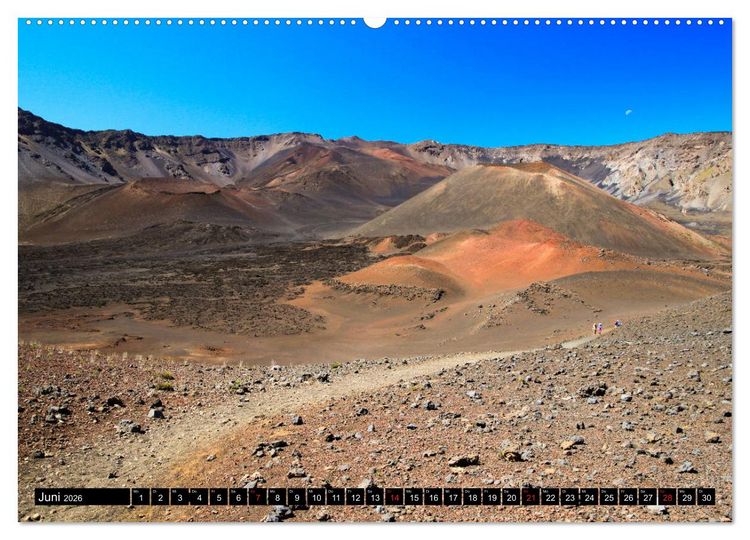 Produktbild: Wandern auf Hawaii - Berge im Pazifik (hochwertiger Premium Wandkalender 2026 DIN A2 quer), Kunstdruck in Hochglanz