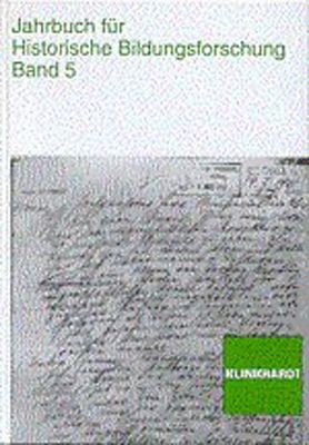 Produktbild: Jahrbuch f&uuml;r Historische Bildungsforschung Band 5
