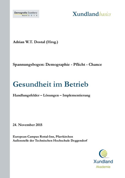 Produktbild: Gesundheit im Betrieb