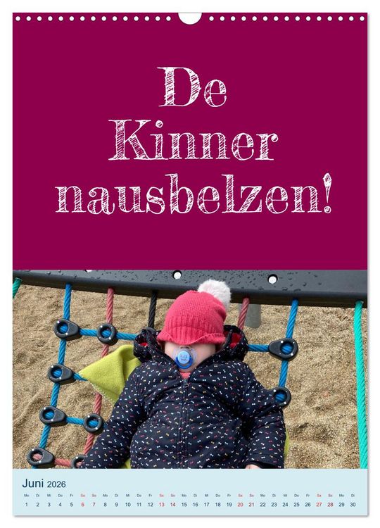 Produktbild: Erzgebirgischer Mundartkalender (Wandkalender 2026 DIN A3 hoch), CALVENDO Monatskalender