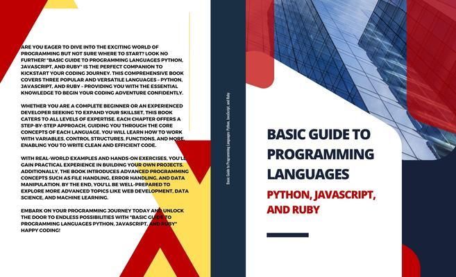 Produktbild: Basic Guide to Programming Languages Python, JavaScript, and Ruby