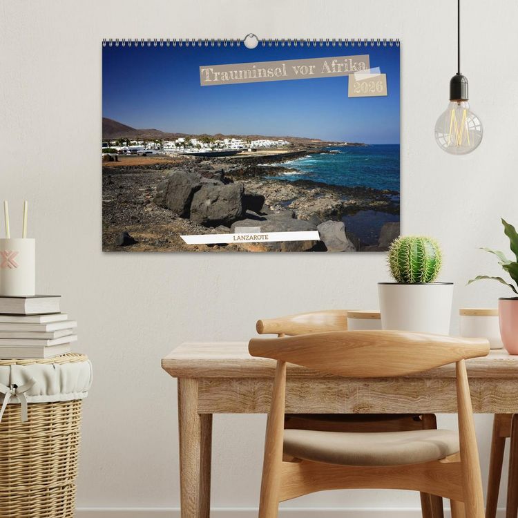 Produktbild: Lanzarote - Trauminsel vor Afrika (Wandkalender 2026 DIN A3 quer), CALVENDO Monatskalender