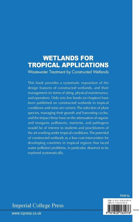 Produktbild: Wetlands For Tropical Applications