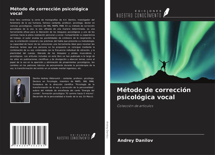Produktbild: M&eacute;todo de correcci&oacute;n psicol&oacute;gica vocal