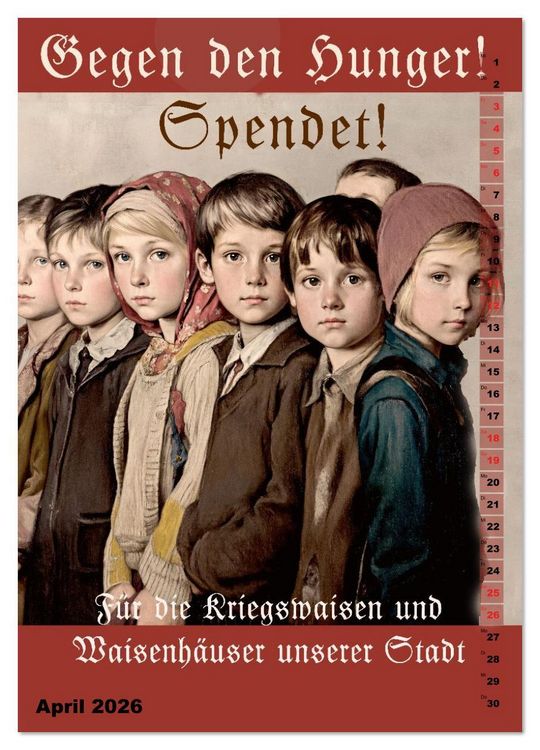 Produktbild: An der Litfa&szlig;s&auml;ule (Wandkalender 2026 DIN A4 hoch), CALVENDO Monatskalender