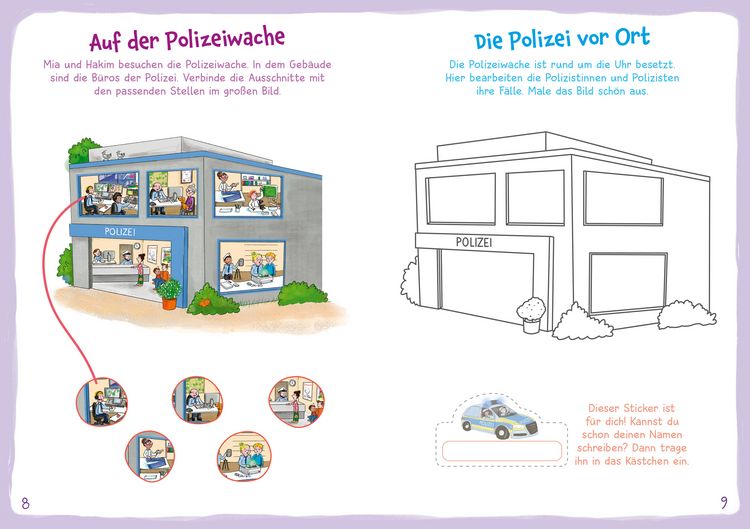Produktbild: WAS IST WAS Meine Welt Mach mit! Polizei