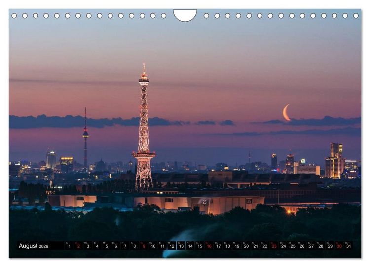 Produktbild: Berlin - Faszination Hauptstadt (Wandkalender 2026 DIN A4 quer), CALVENDO Monatskalender