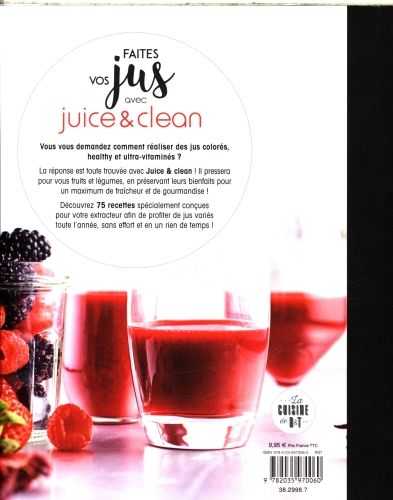 Produktbild: Faites vos jus avec Juice & Clean