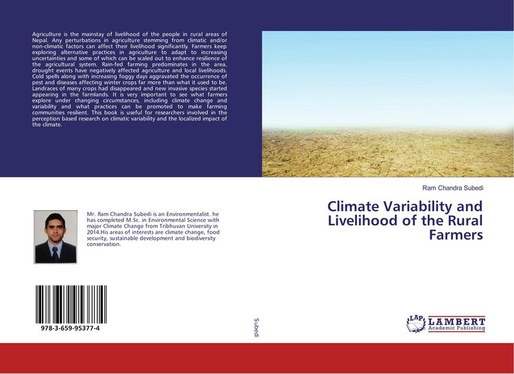 Produktbild: Climate Variability and Livelihood of the Rural Farmers