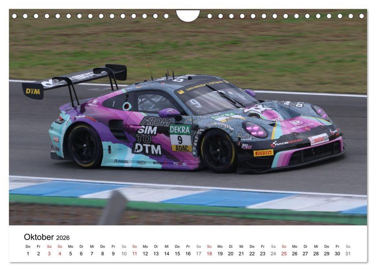 Produktbild: Deutsche Tourenwagen (Wandkalender 2026 DIN A4 quer), CALVENDO Monatskalender