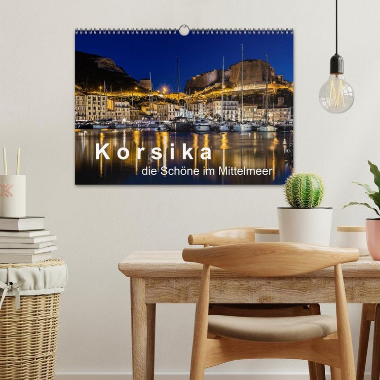 Produktbild: Korsika - Die Sch&ouml;ne im MIttelmeer (Wandkalender 2026 DIN A3 quer), CALVENDO Monatskalender