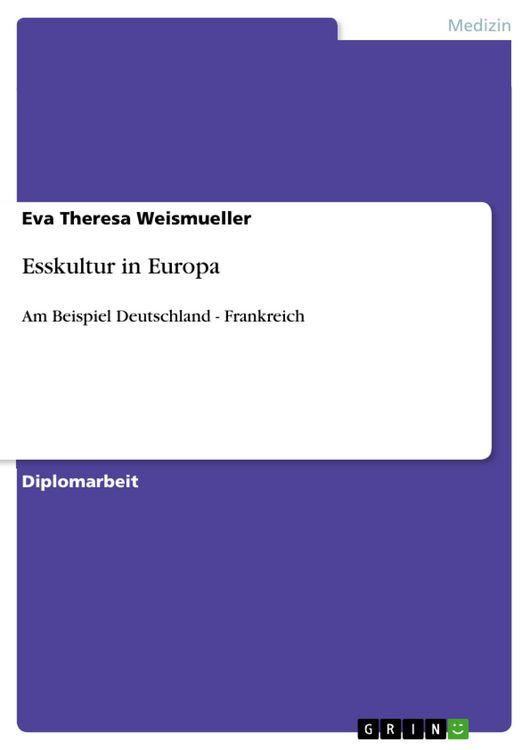 Produktbild: Esskultur in Europa