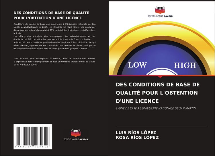 Produktbild: Des Conditions De Base De Qualit&eacute; Pour L'obtention D'une Licence