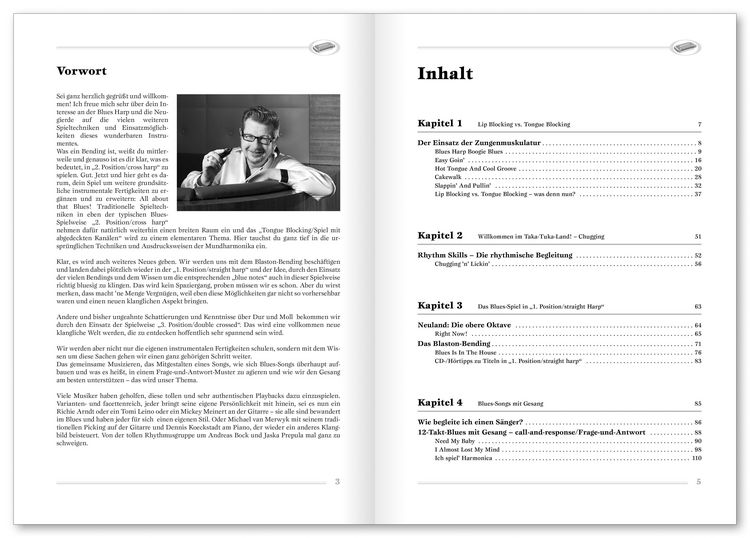 Produktbild: Dieter Kropp's Blues Harp Schule Bd. 2