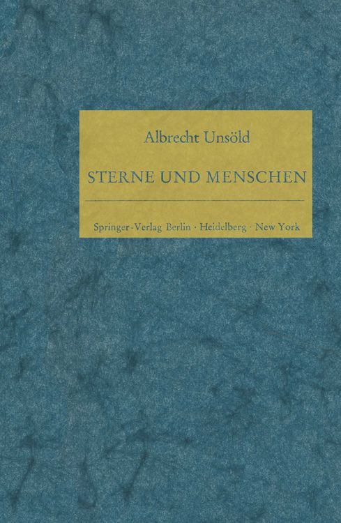 Produktbild: Sterne und Menschen