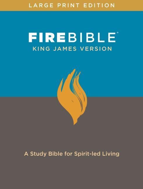 Produktbild: Fire Bible, King James Version, LGPT Bon