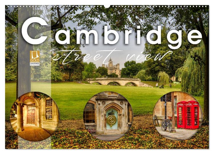 Produktbild: Cambridge street view (Wandkalender 2026 DIN A2 quer), CALVENDO Monatskalender