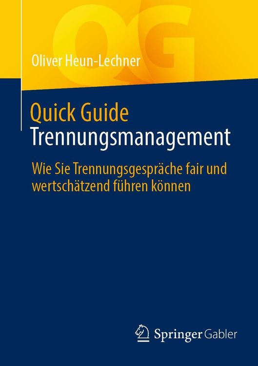Produktbild: Quick Guide Trennungsmanagement