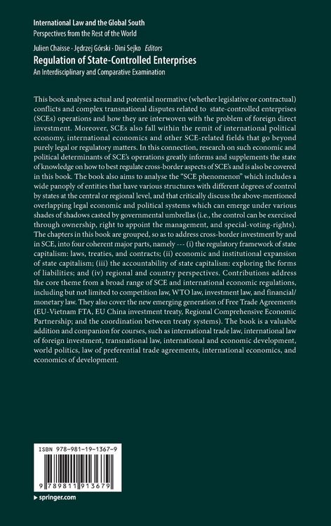 Produktbild: Regulation of State-Controlled Enterprises