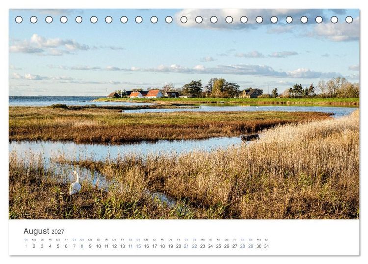 Produktbild: S&oslash;nderjylland - D&auml;nemarks S&uuml;den (Tischkalender 2027 DIN A5 quer), CALVENDO Monatskalender