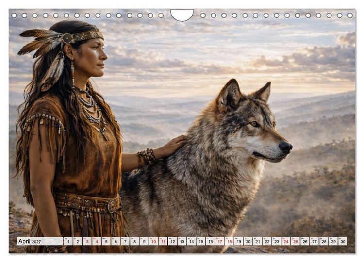 Produktbild: Ein spiritueller Weg. Im Rhythmus der Natur (Wandkalender 2027 DIN A4 quer), CALVENDO Monatskalender
