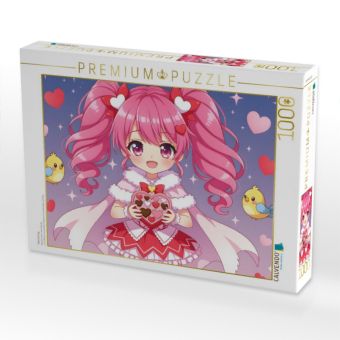 Produktbild: CALVENDO Puzzle Valentinstag | 1000 Teile Lege-Gr&ouml;&szlig;e 64x48cm Foto-Puzzle f&uuml;r gl&uuml;ckliche Stunden
