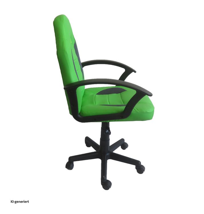 Produktbild: HTI-Living Schreibtischstuhl Junior h&ouml;henverstellbar ergonomischer Drehstuhl Gr&uuml;n