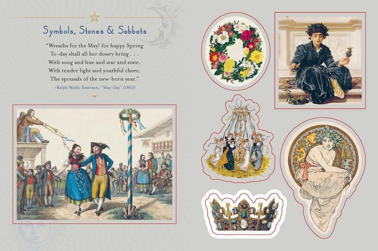 Produktbild: Wicca Sticker Book