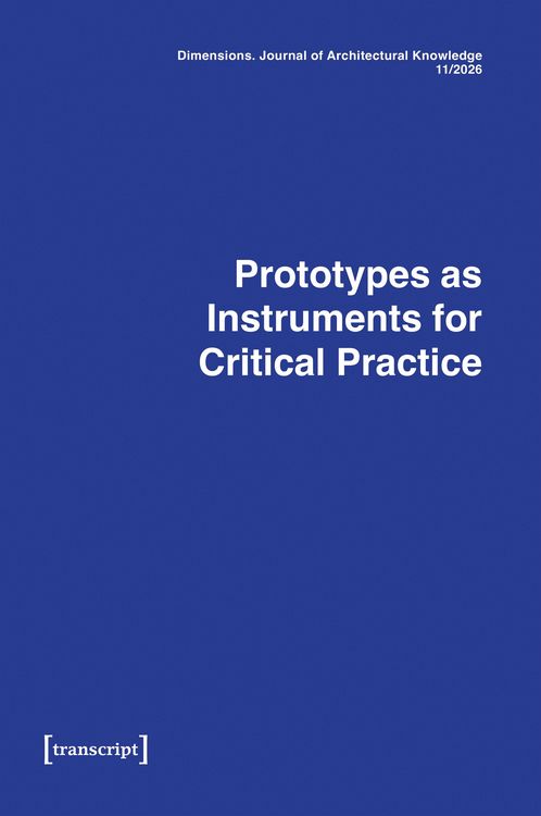 Produktbild: Dimensions. Journal of Architectural Knowledge