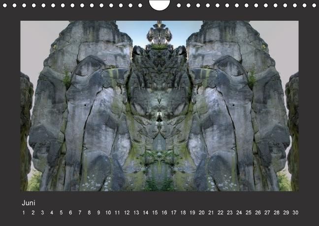 Produktbild: Spiegelwelten - die Externsteine (Wandkalender immerw&auml;hrend DIN A4 quer)