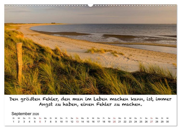 Produktbild: Meditation Wasser (Wandkalender 2026 DIN A2 quer), CALVENDO Monatskalender