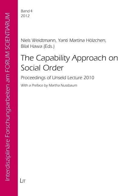 Produktbild: Capability Approach on Social Order