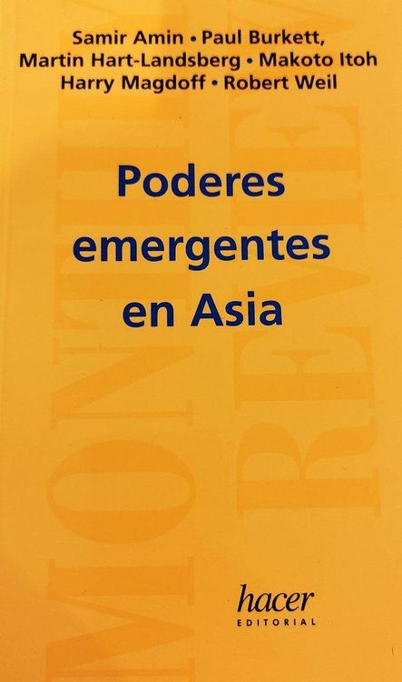 Produktbild: Poderes emergentes en Asia