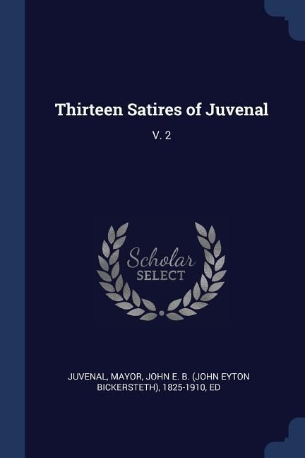 Produktbild: Thirteen Satires of Juvenal
