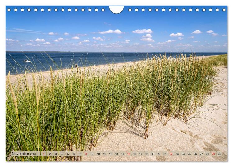 Produktbild: Magisches Sylt. Bezaubernde Landschaft (Wandkalender 2026 DIN A4 quer), CALVENDO Monatskalender