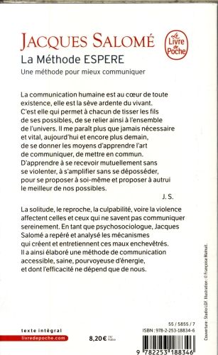 Produktbild: La m&eacute;thode Espere : une m&eacute;thode pour mieux communiquer