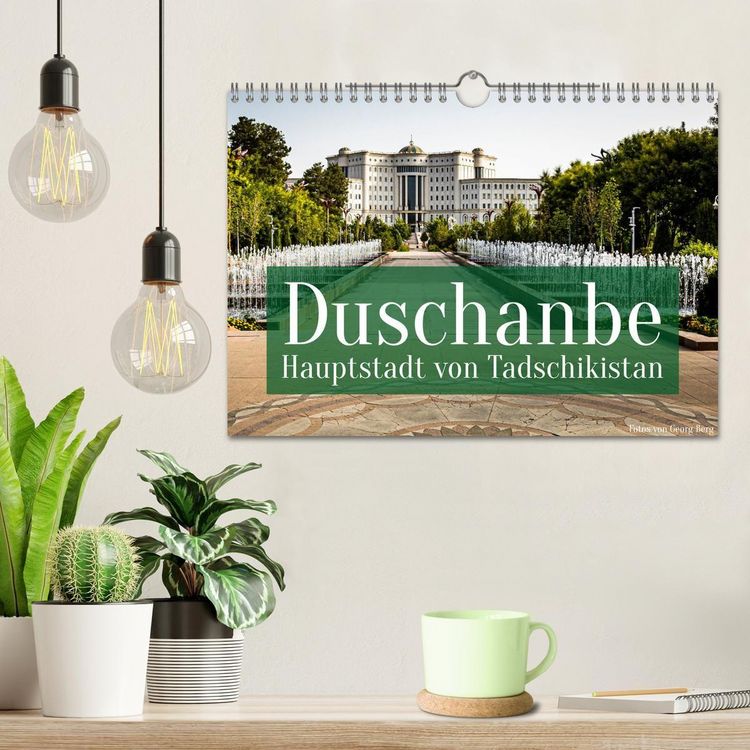 Produktbild: Duschanbe &ndash; Hauptstadt von Tadschikistan (Wandkalender 2027 DIN A4 quer), CALVENDO Monatskalender