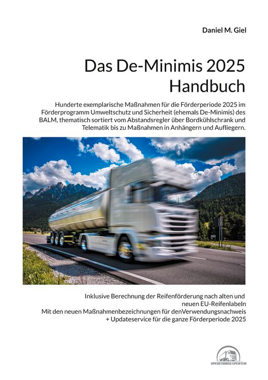 Produktbild: Das De-Minimis 2025 Handbuch