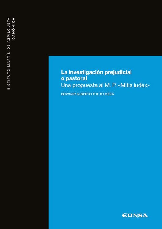 Produktbild: La investigaci&oacute;n prejudicial o pastoral
